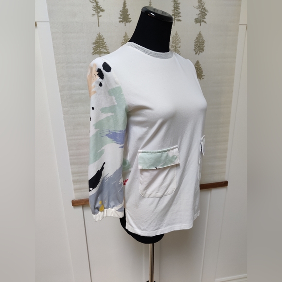 Stella & Mavis Abstract Paint Splatter Top - Small - Picture 4 of 11